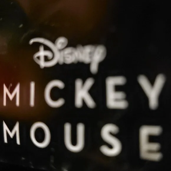 Chic Black Disney Mickey Mouse Satchel with Gold Accents - Picture 2 of 7